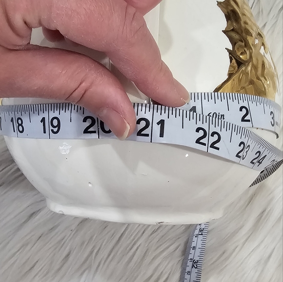 Vintage porcelain gold  leafs  pitcher - Picture 11 of 12
